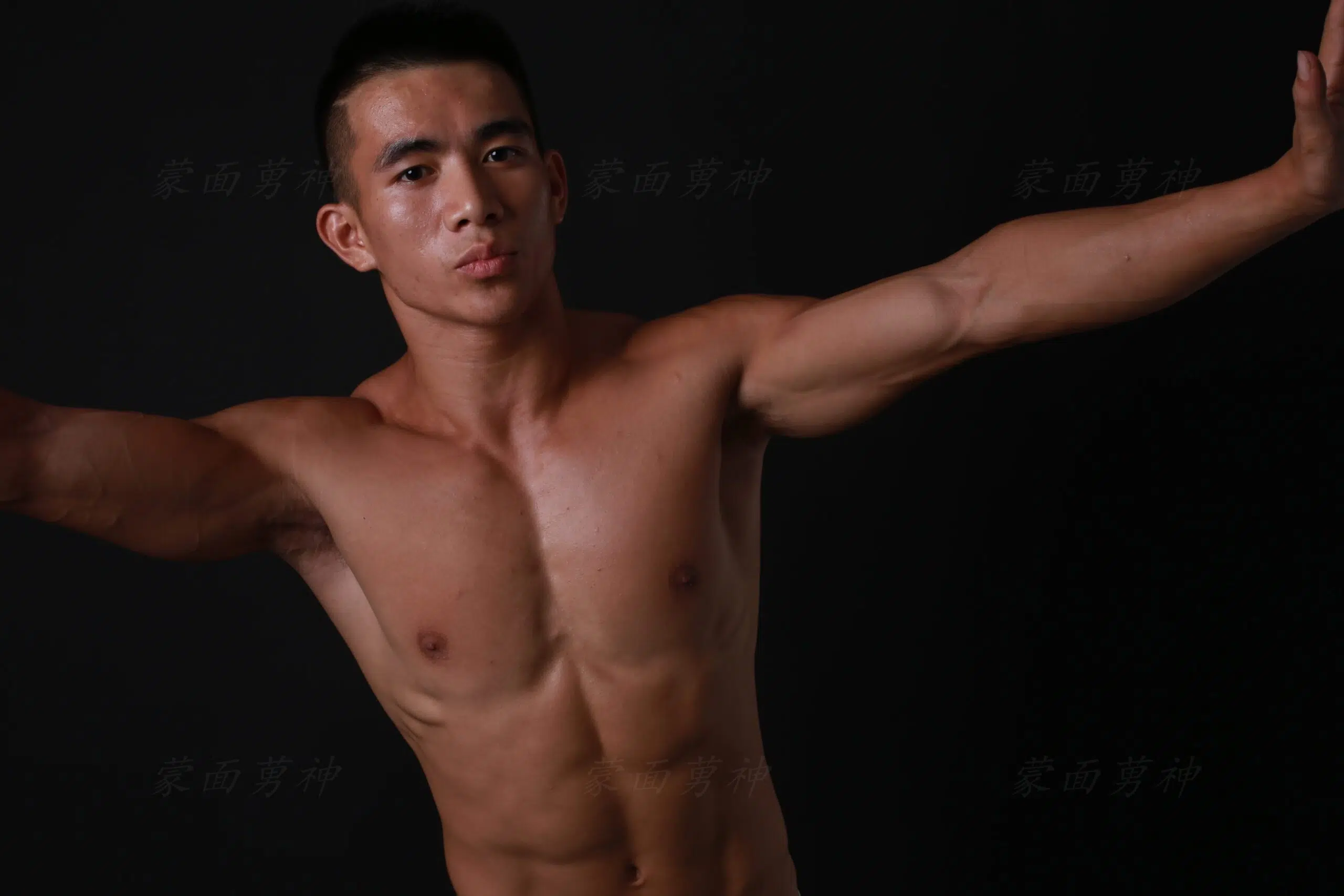 蒙面男神 抖音網紅私教羅翔 異男街頭運動達人 ‖ R+【PHOTO】