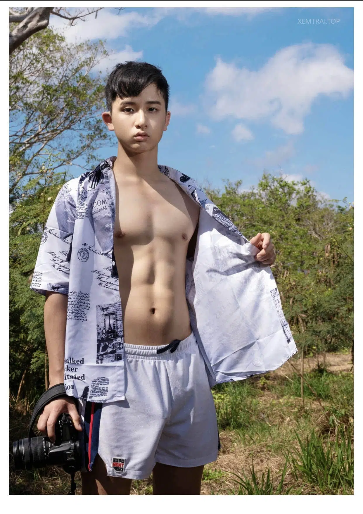 Bluephoto 藍攝 No.272 鮮肉高校生極限控射 羅恩 ‖ R+【PHOTO+VIDEO】