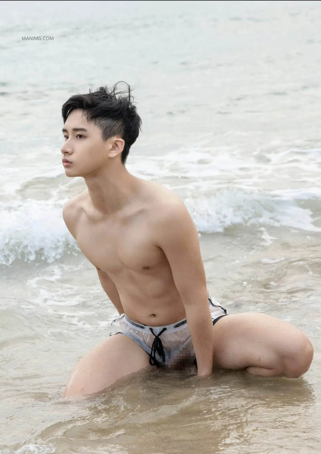 Bluephoto 藍攝 No.272 鮮肉高校生極限控射 羅恩 ‖ R+【PHOTO+VIDEO】