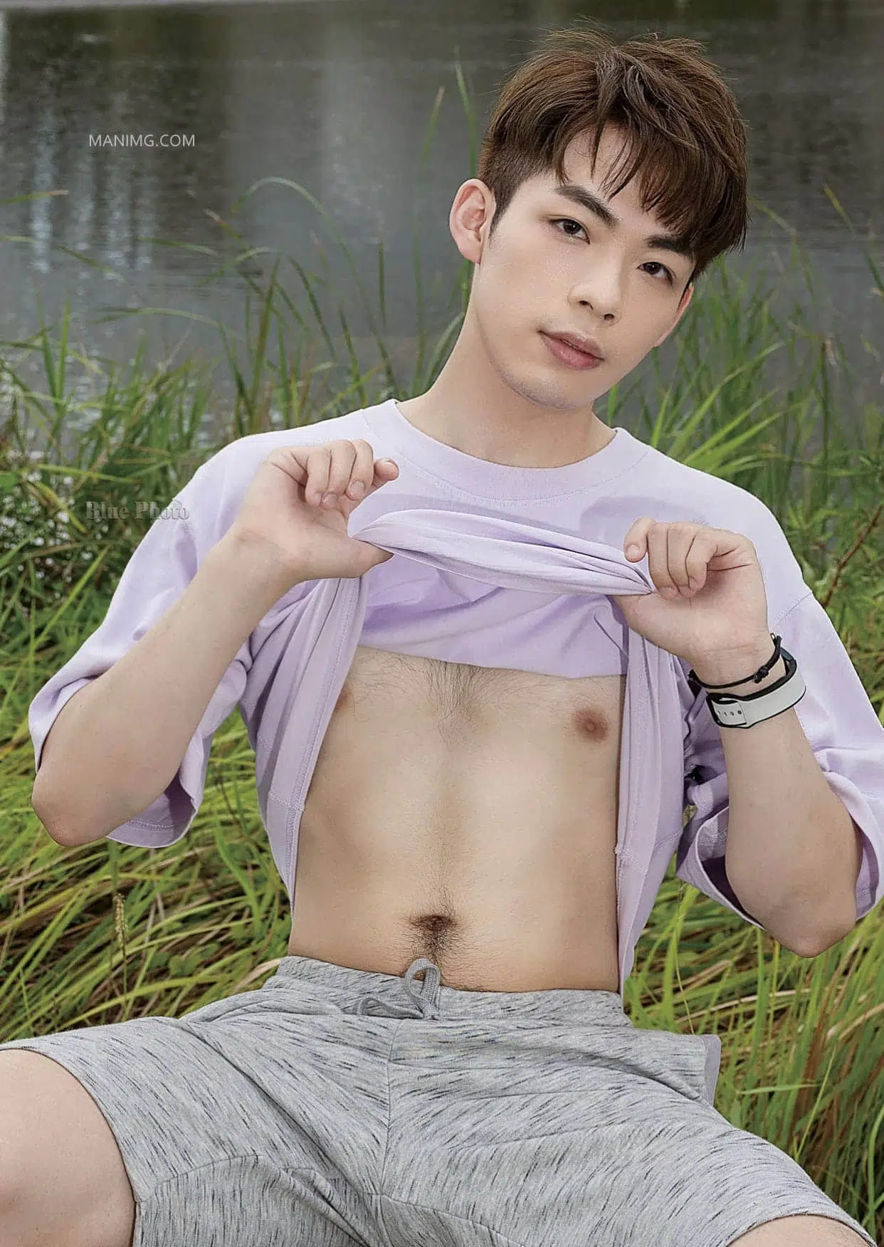 Bluephoto 藍攝 No.277 鄰家大男生裸噴嘗試 又成 ‖ R+【PHOTO+VIDEO】