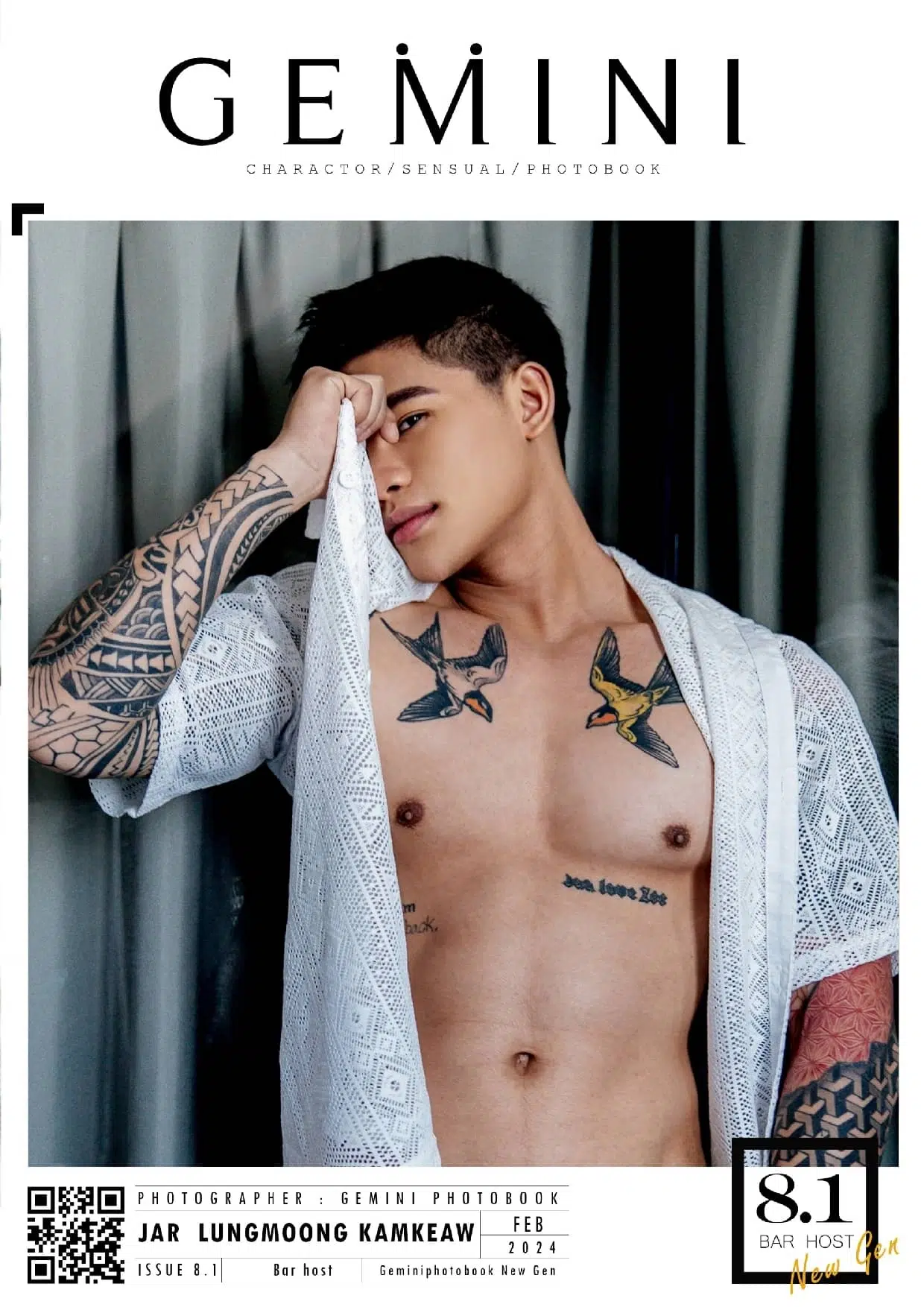 Gemini New Gen Issue 8.1 – JAR LUNGMOONG KAMKEAW ‖ R+【PHOTO+VIDEO】