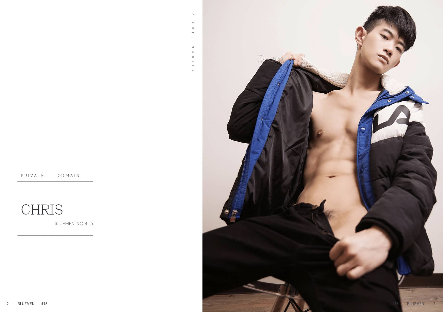 BLUEMEN 藍男色 NO.415 VodkaBoy變身體育壞男孩- Chris ‖ R+【PHOTO+VIDEO】
