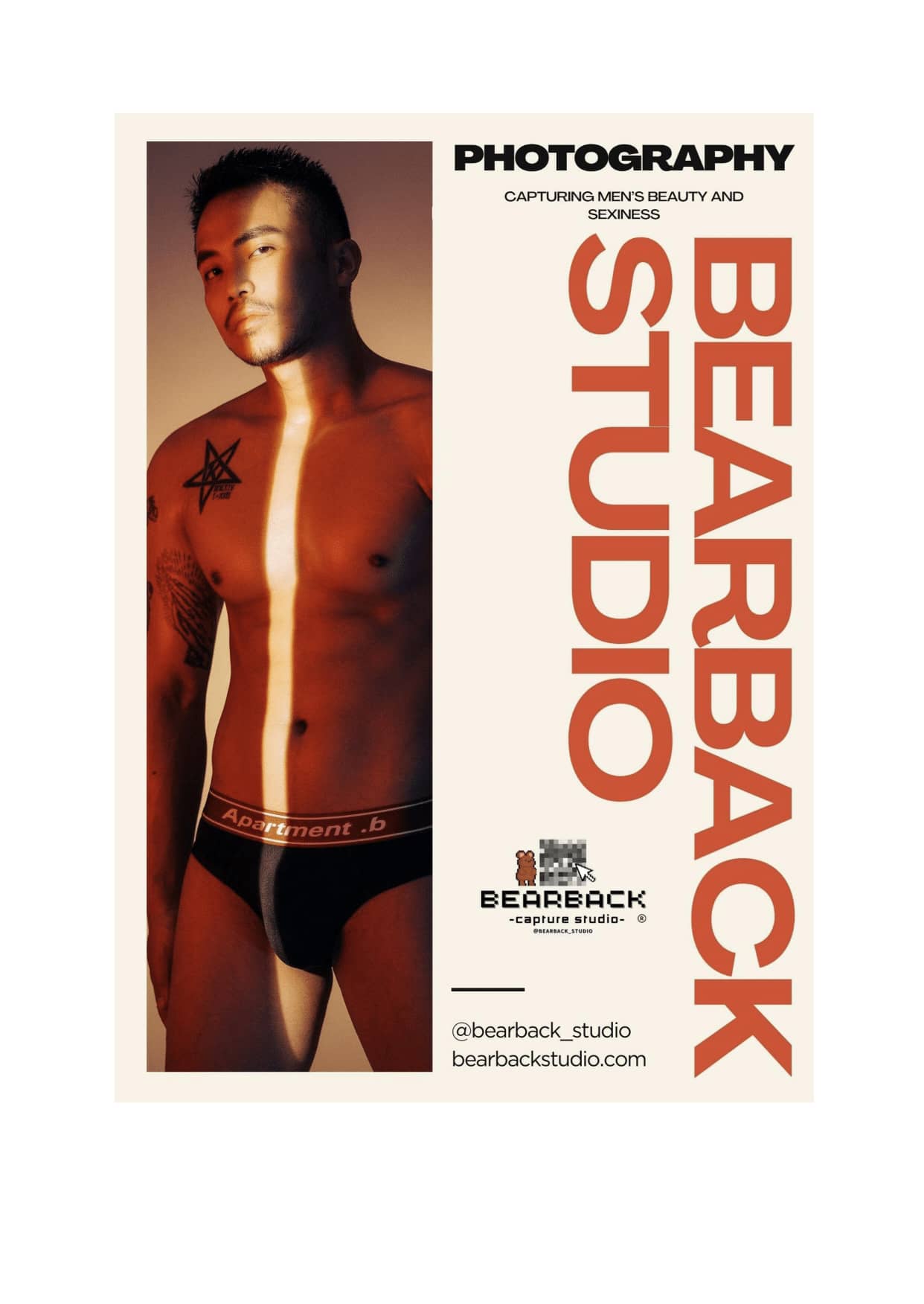 【Bearback Studio 多肉男甡】七月號 多肉男甡｜冠冠 KUAN ‖ 18+【PHOTO】