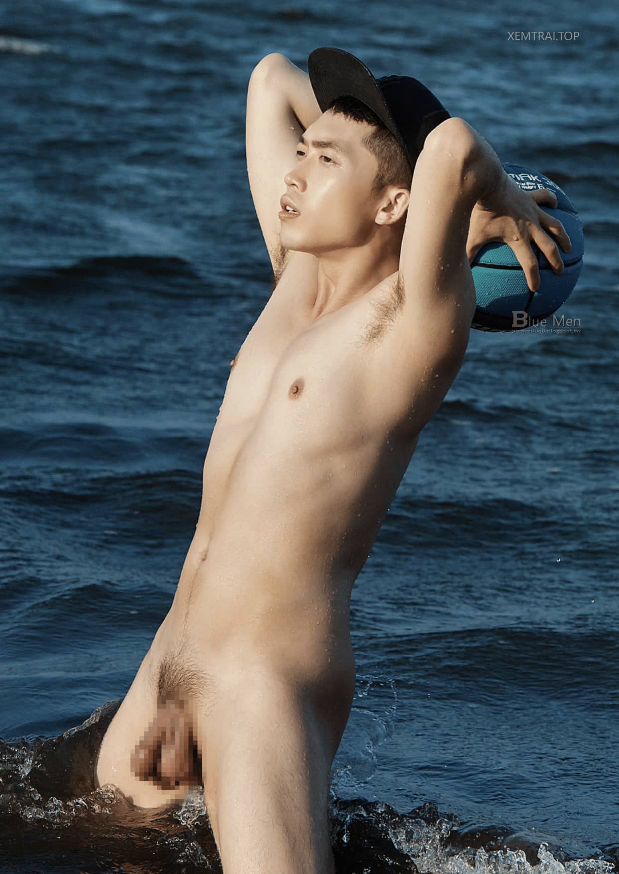 BLUEMEN 藍男色 NO.420 鄰家大男孩裸泳解放 柏霖 ‖ R+【PHOTO+VIDEO】