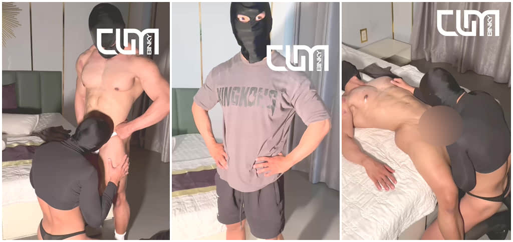 Binky cum x Trai gym P1