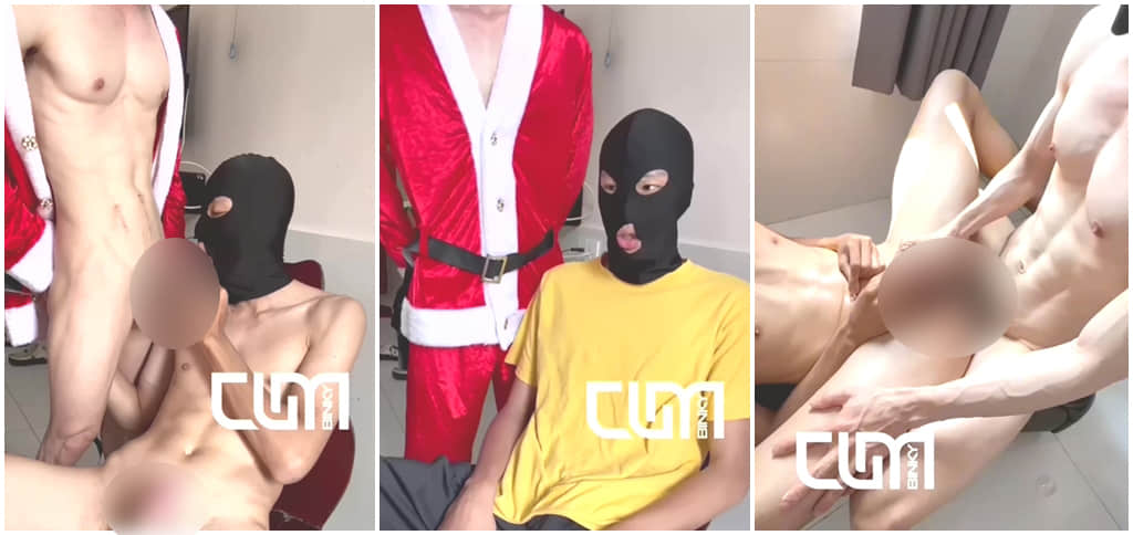 Binky cum x Santa cơ bắp cặc bự