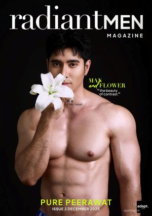 radiantMEN ISSUE02 – PURE PEERAWAT (photo+video)