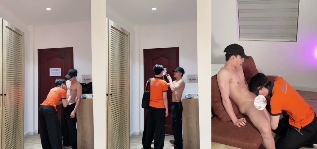 Snack19 x The Boy orange shirt P1